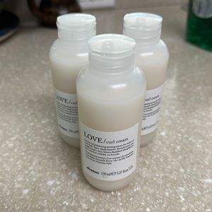 Davines Love Curl Cream, 3 NEW bottles